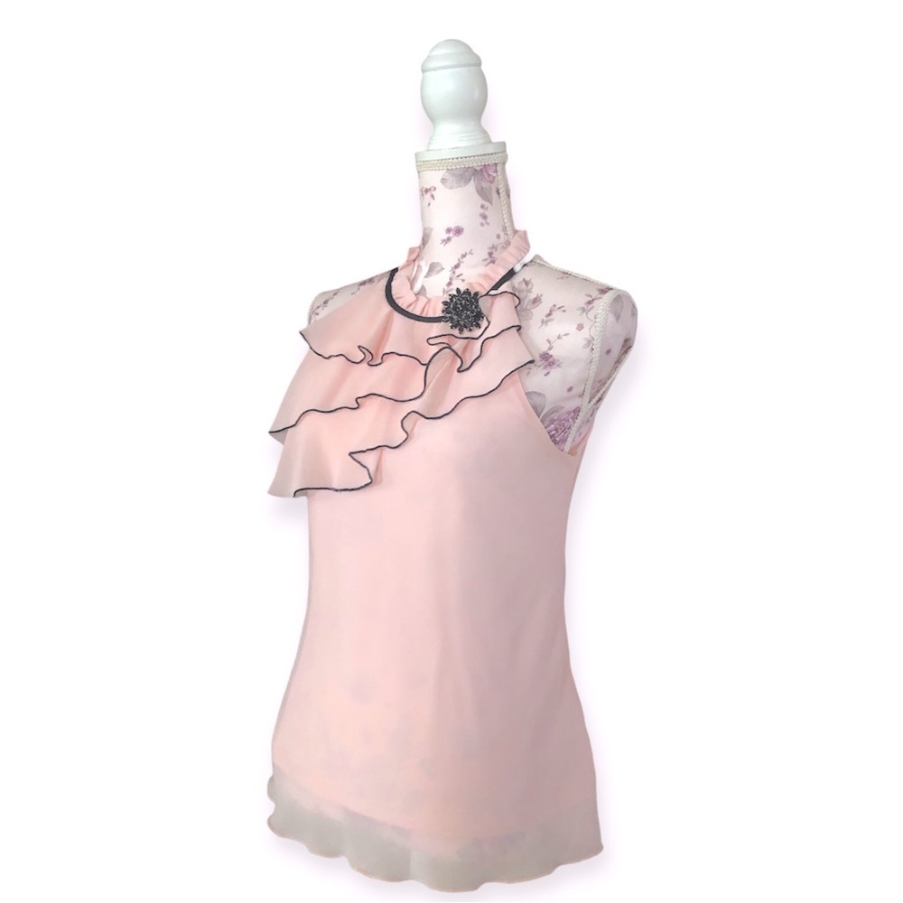 BCX Ruffle Beautiful Blouse - Picture 2 of 4